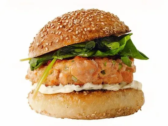 #10. Salmon Burger