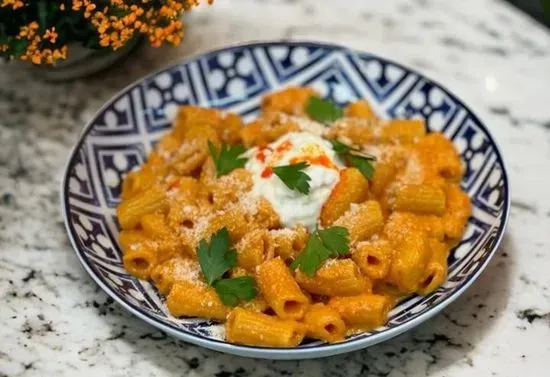 Spicy Vodka Rigatoni