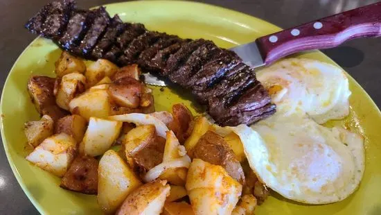 Skirt Steak & Eggs