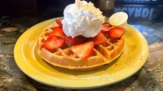 Strawberries Waffle