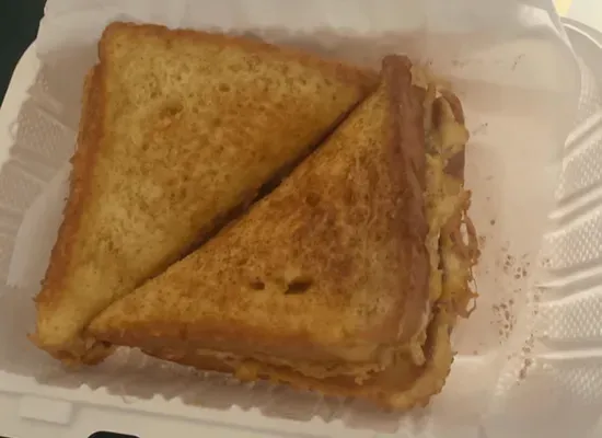 Ham, Egg, and Cheese French Toast Sandwich