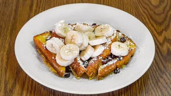 Chocolate Chip Banana French Toast