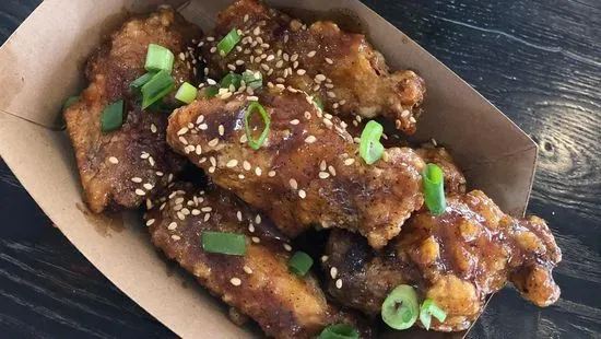 Soy Garlic Wings 6pcs