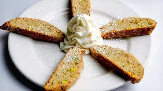 Pistachio biscotti