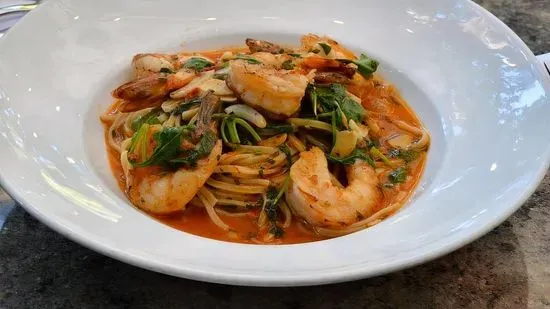 Prawn chitarra