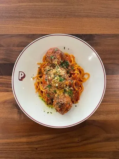 Spaghetti & meatballs