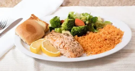 Grilled Salmon Plate