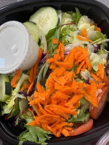 Salad with Ranch Dressing