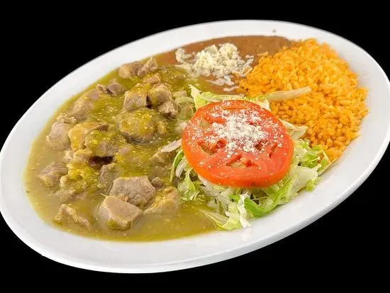 Chile Verde Plate