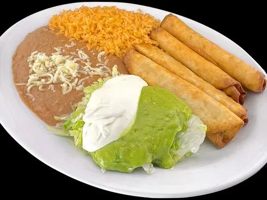 4 Flautas Plate