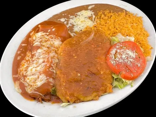 Tamale & Chile Relleno Plate