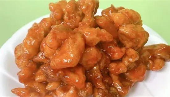 Orange Chicken Combination Platter