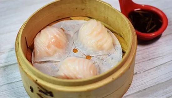 Steamed Crystal Shrimp Dumpling(3pc)