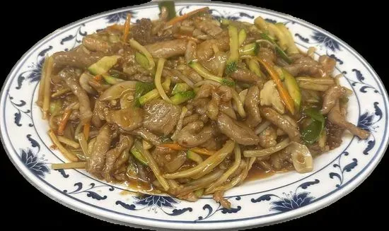60. Shredded Pork with Garlic Sauce鱼香肉丝
