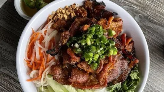 88. Bún Thịt Nướng / 燒豬肉檬 / Grilled Pork with Vermicelli