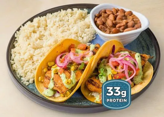 CAJUN FISH TACO COMBO