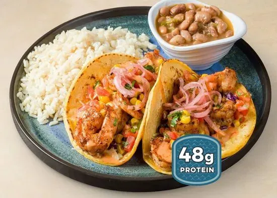 CAJUN SHRIMP TACO COMBO