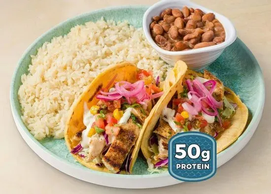 GRILLED CHICKEN TACO COMBO