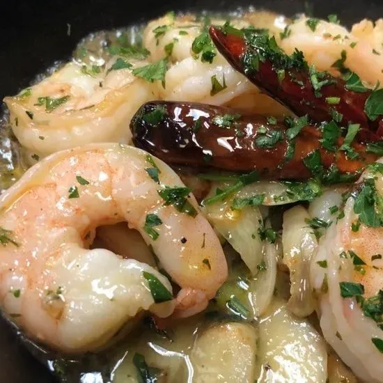 Garlic Shrimp Skillet