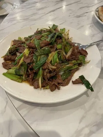 Beef with Green Onions