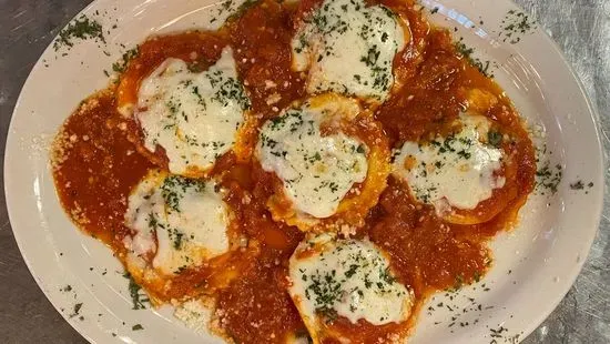 Ravioli Parm Baked Dish