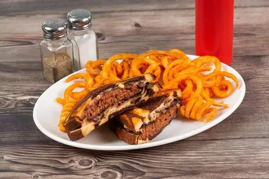 Patty Melt & Swiss on Rye