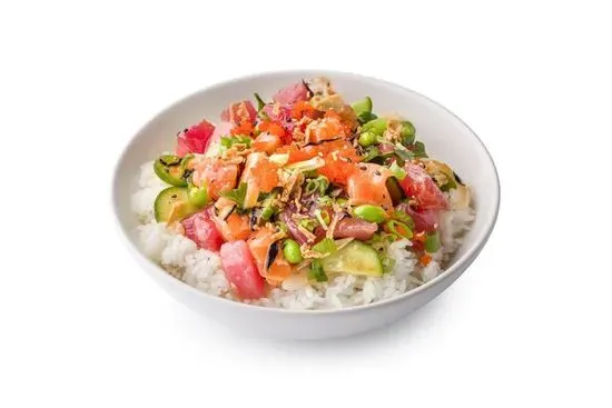 Poke Bowl - Large   (3 Proteins)