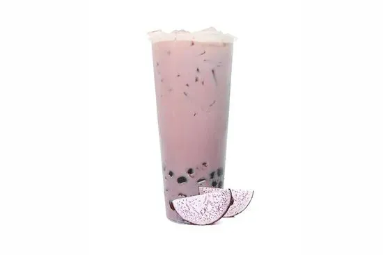 Ube Latte w/ Boba