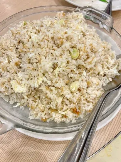 Fried Rice with Dried Scallop & Two Kinds of Shredded Egg / 金雙蛋炒飯