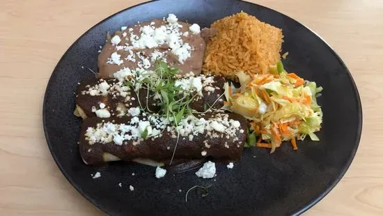 Mole Enchiladas (2)