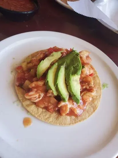 Tostada de Camarón