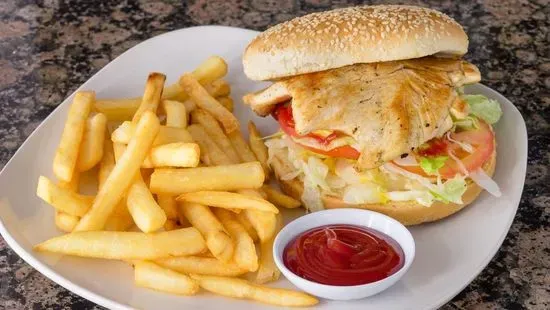 Grilled Chicken Burger