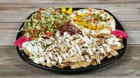 Chicken Shawerma plate