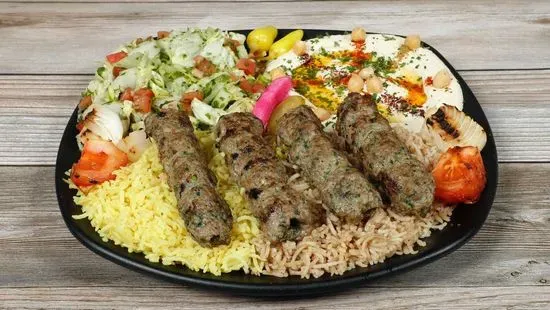 Kofta Kabob plate