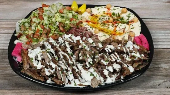 Lamb and Beef Shawerma plate