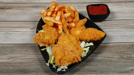 Chicken Tenders with French Fries