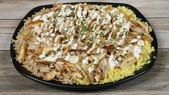 Shawerma over rice