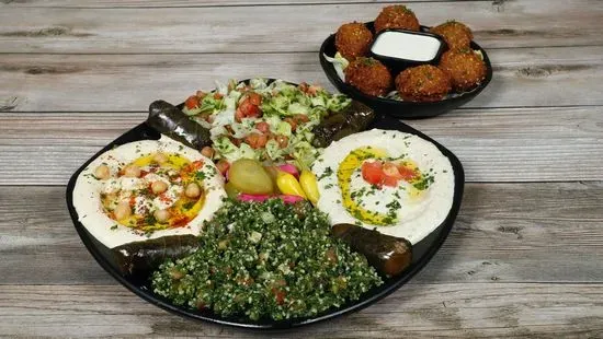 Falafel Veggie platter