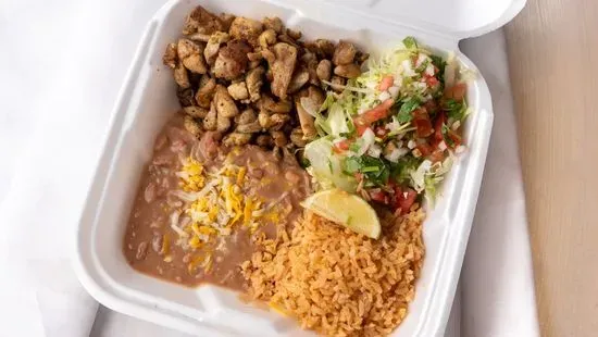 Pollo Asada Plate