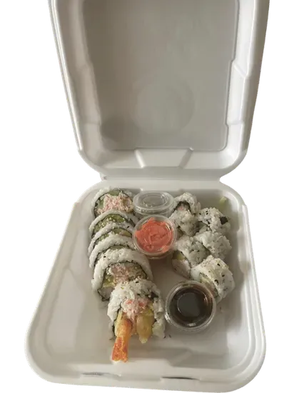 2. California Roll & Shrimp Tempura Roll
