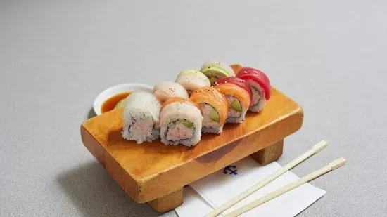25. Rainbow Roll - Fresh Roll