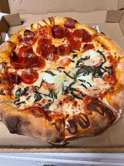 Half & Half Specialty Pizza (Small)