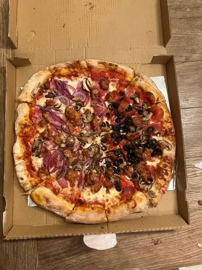 Half & Half Specialty Pizza (Large)