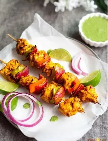 Chicken Tikka kebabs 