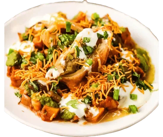 Samosa chaat