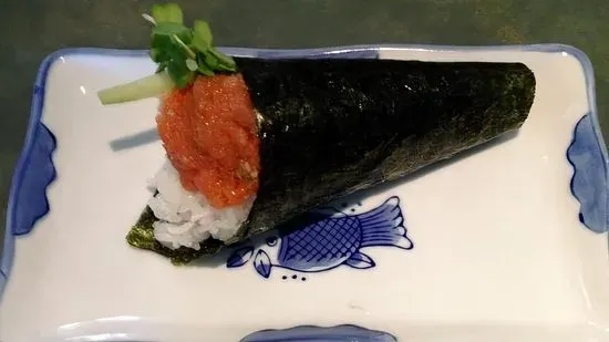 spicy tuna hand roll