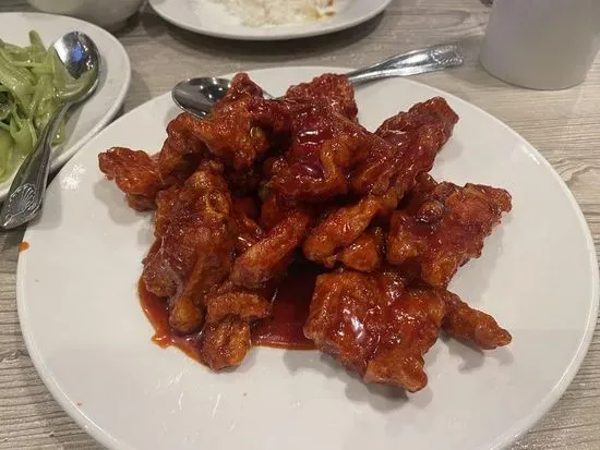 Honey Garlic Pork Spareribs 蜜汁蒜子骨