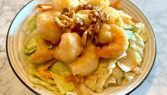 A10.Honey Walnut Prawn Salad