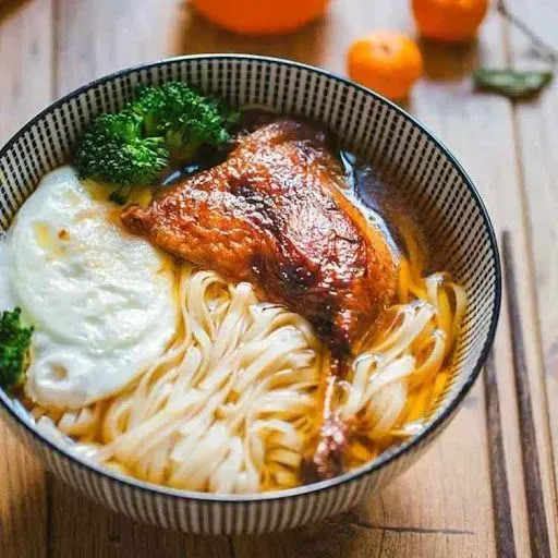 Chicken Leg Noodle（Soup Or Dry )