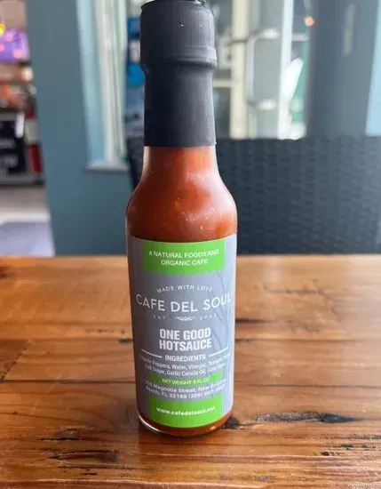 Bottle of Housemade Hot Sauce